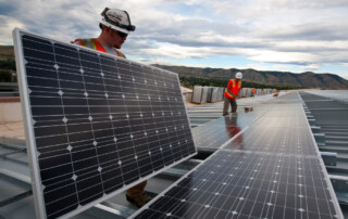 Solar panel installation saves money